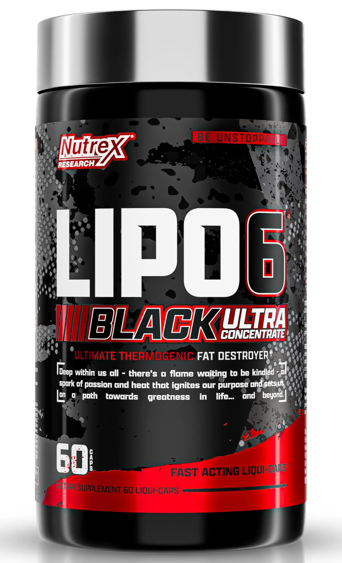 LIPO 6 BLACK 60 PASTILLAS  - Imagen 3