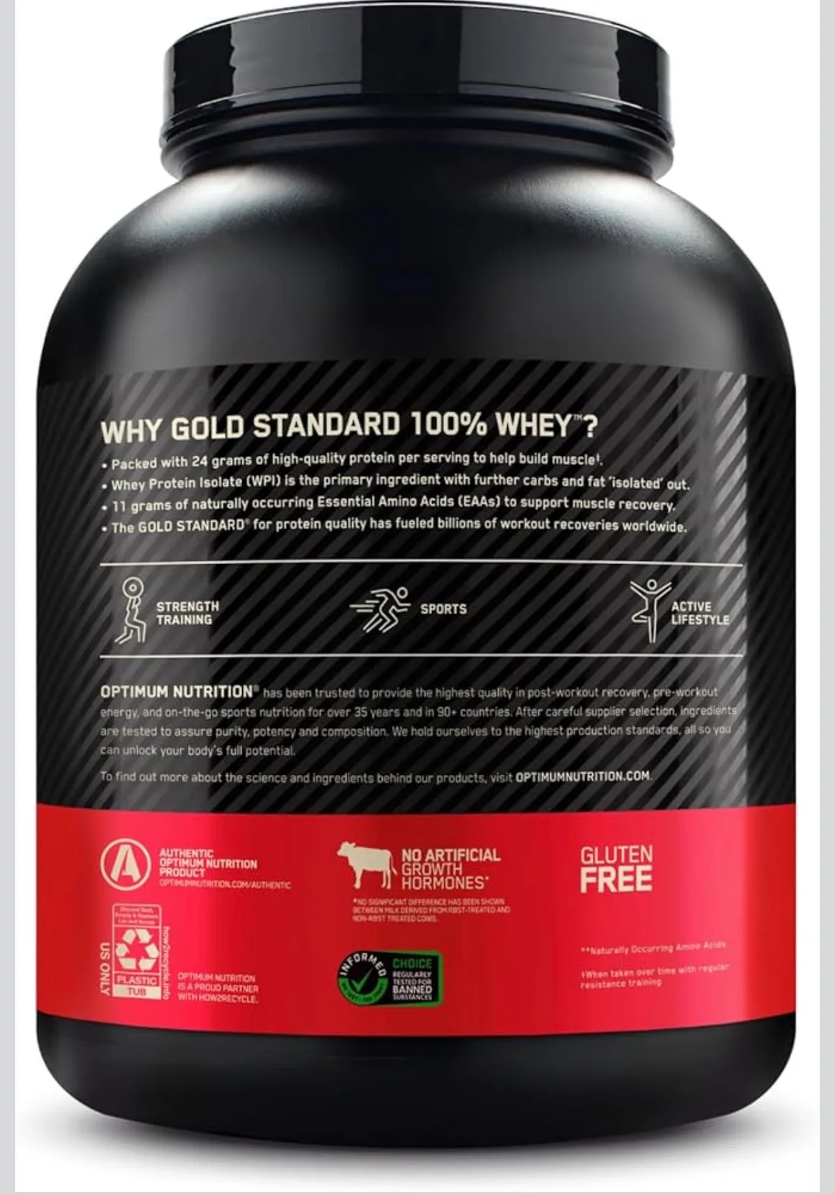 WHEY GOLD STANDAR 5 LIBRAS  - Imagen 2