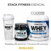 OFERTA PROACTIVE CREATINA MONOHIDRATADA 50 SERV + PROTEÍNA 100 %WHEY 2 LBS 1