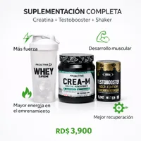 COMBO CREATINA MONOHIDRATADA 100 SERVICIOS + 180 PASTILLA DE TESTOBOOSTER 1