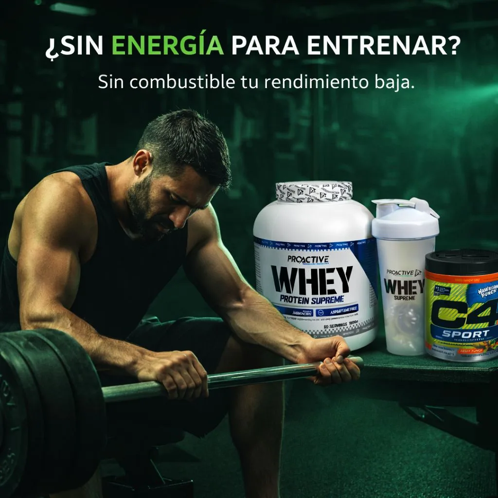 Proteína 100 % whey 4 libras 60 servicios + pre-workout C4  - Imagen 1