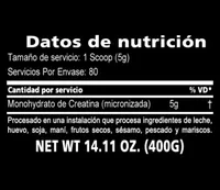 CREATINA PLATINIUM 80 SERVICIOS  2