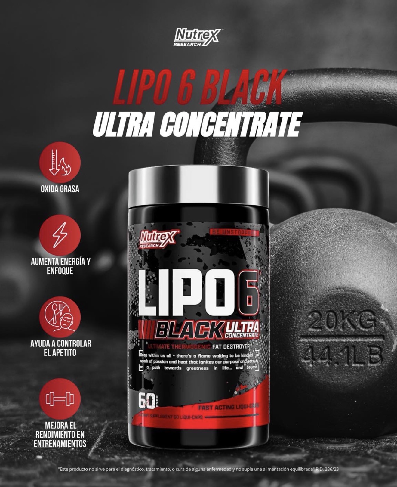 LIPO 6 BLACK 60 PASTILLAS  3