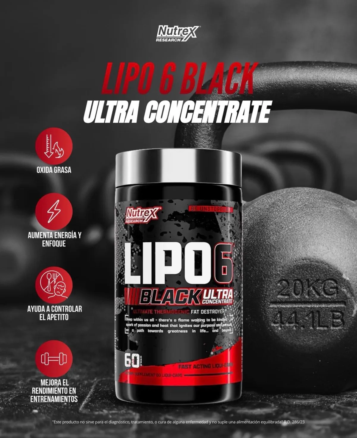LIPO 6 BLACK 60 PASTILLAS  3