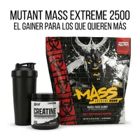 OFERTA MUTANT 2500 6 LIBRAS + CREATINA NUTREX 60 SERVICIOS  2