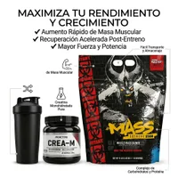 OFERTA MUTANT EXTREME 12 LBS + CREATINA MONOHIDRATADA 50 SERV DE SABOR  1