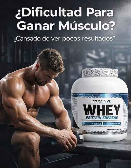 OFERTA WHEY PROACTIVE 4 LBS + TESTOBOOSTER 180 pastillas  - Imagen 1