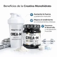 CREATINA MONOHIDRATADA 50 SERV CON SABOR Y SIN SABOR  2