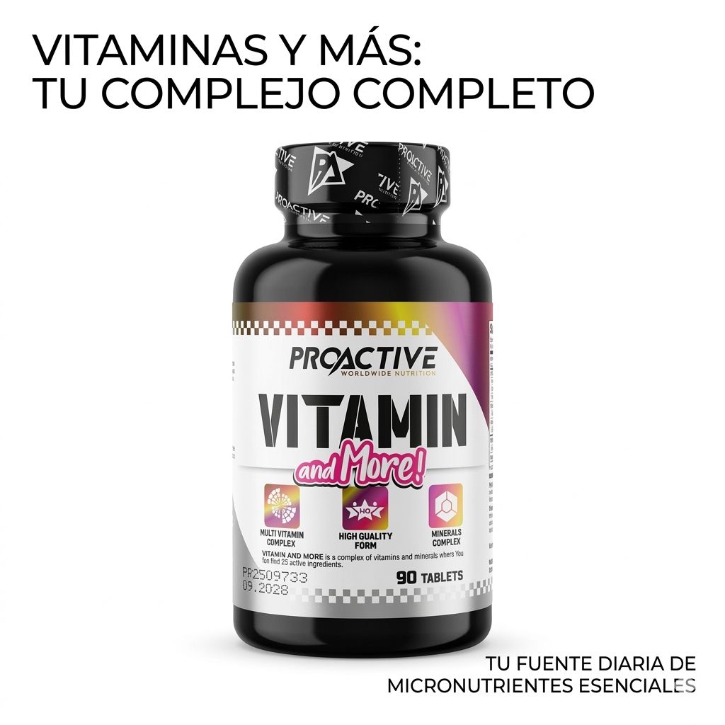 Multivitaminico PROACTIVE 90 PASTILLAS  2