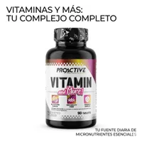 Multivitaminico PROACTIVE 90 PASTILLAS  2